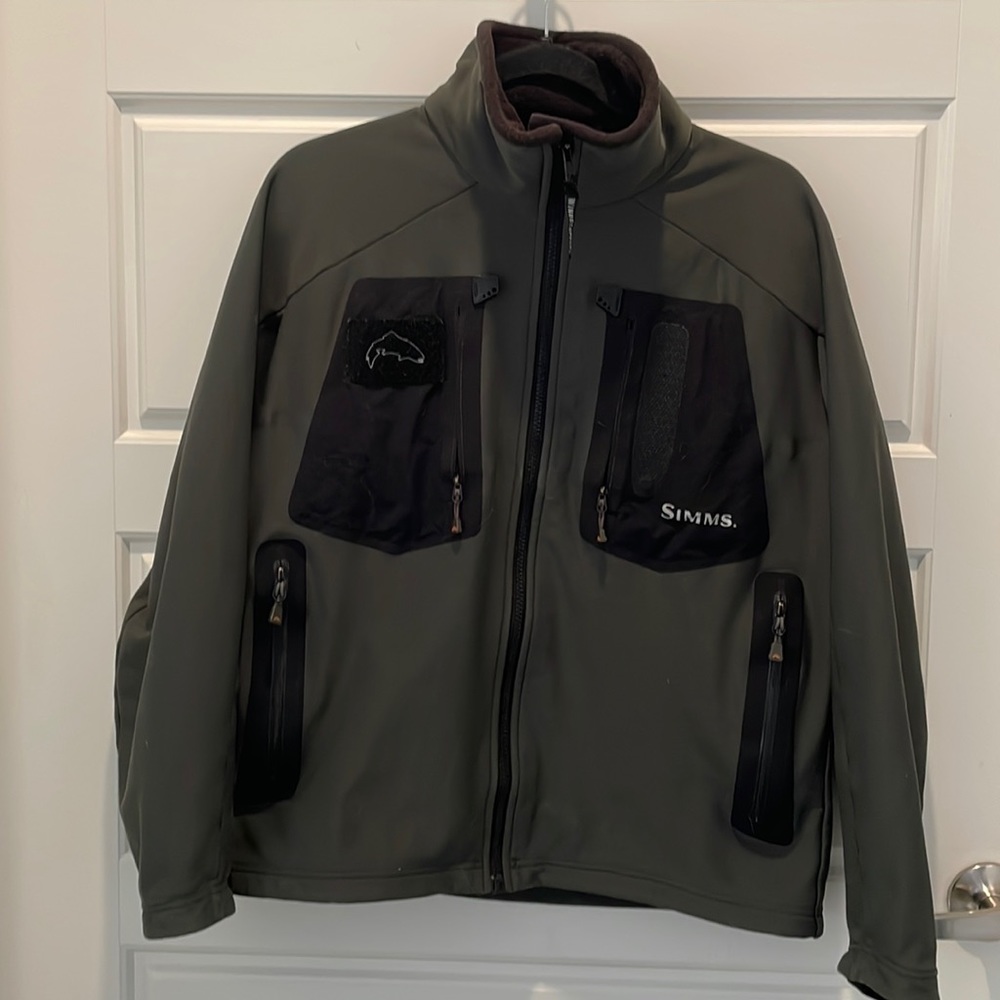 Simms charcoal grey Fishing Jacket, Sz. M